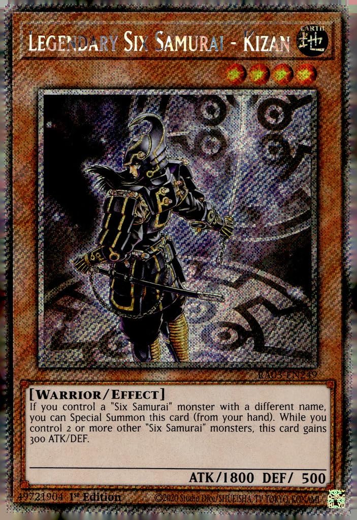 Amazon.com: Legendary Six Samurai - Kizan (Platinum Secret Rare